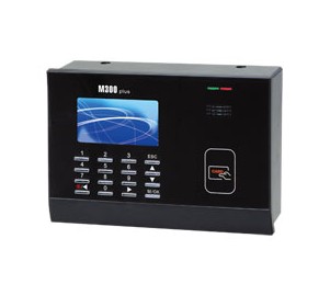 刷卡考勤機M300Plus；ID感應(yīng)式考勤機，彩屏機，可定制IC功能